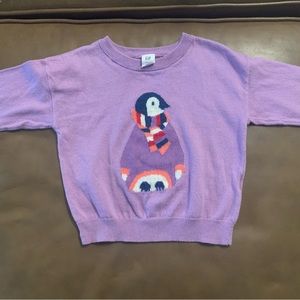 Purple baby Gap sweater